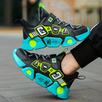 Woven Velcro Breathable Sneakers