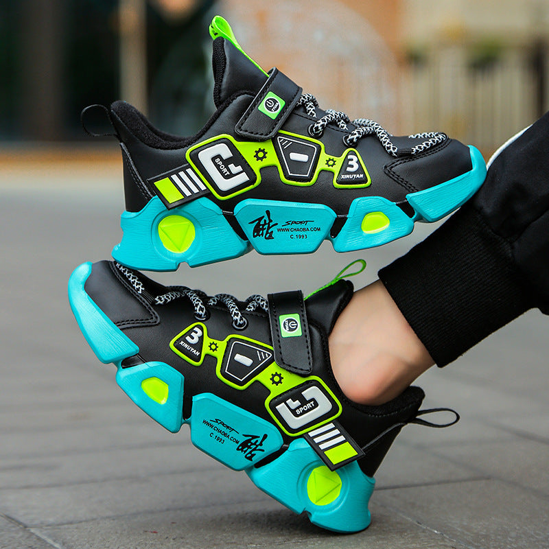 Woven Velcro Breathable Sneakers