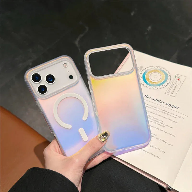 Laser Gradient Frosted iPhone Case - Viexta
