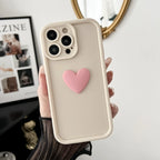 three-dimensional-heart-mobile-iphone-case - Viexta