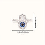 Micro-inlaid Open Ring