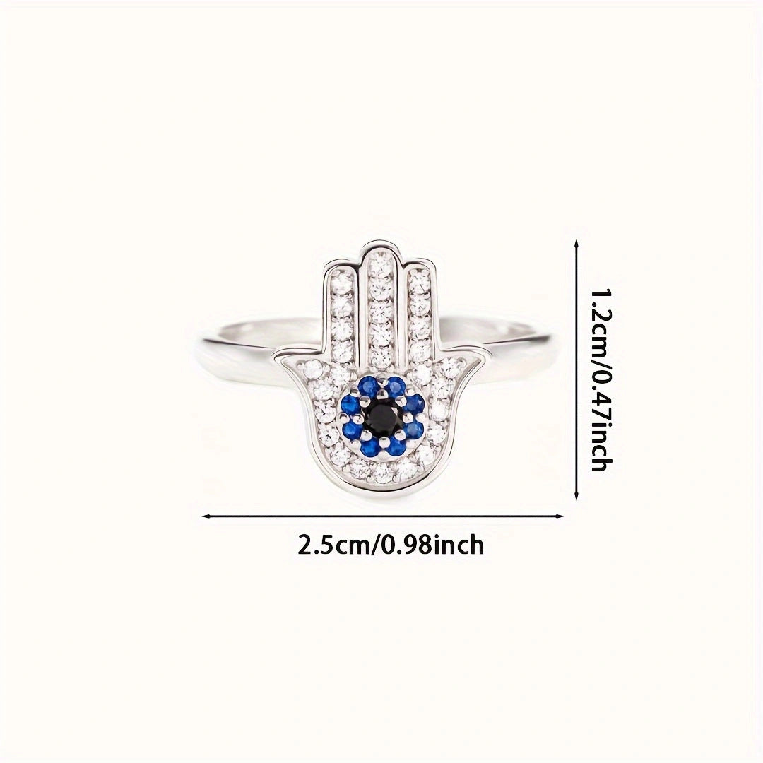 Micro-inlaid Open Ring