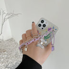 Purple Butterfly Bracelet iPhone Case - Viexta