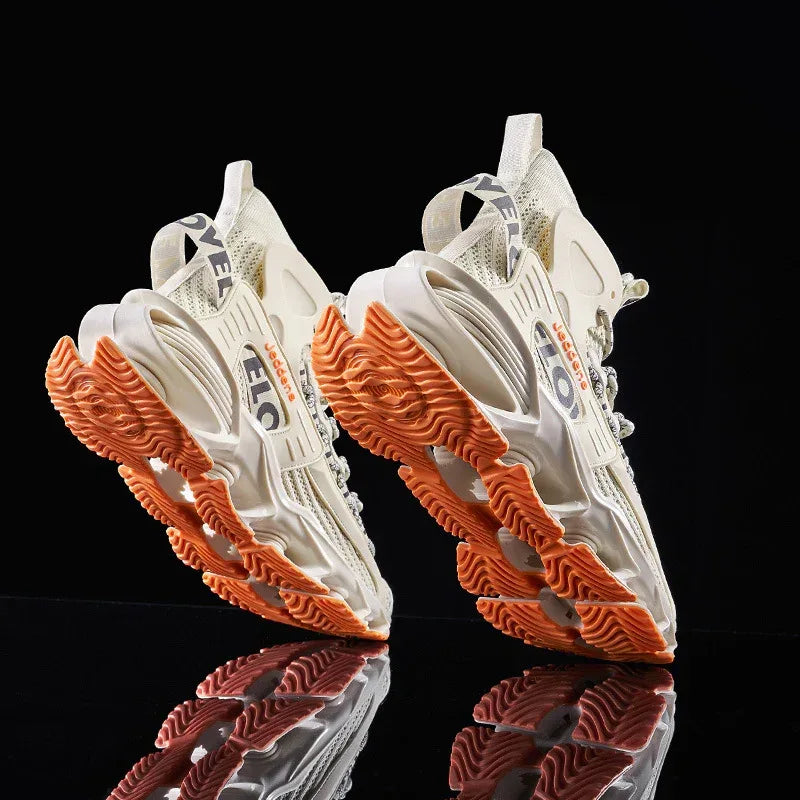 Thick-soled Trendy Basketball Sneakers - Viexta