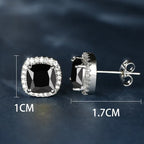 Korean-style Zircon Stud Earrings - Viexta