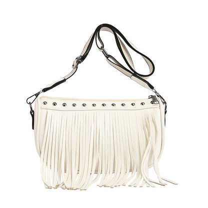 Ladies Tassel Retro Shoulder Bag