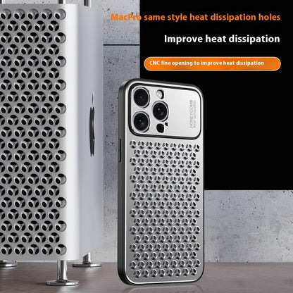 Applicable Honeycomb Heat Dissipation iPhone Case