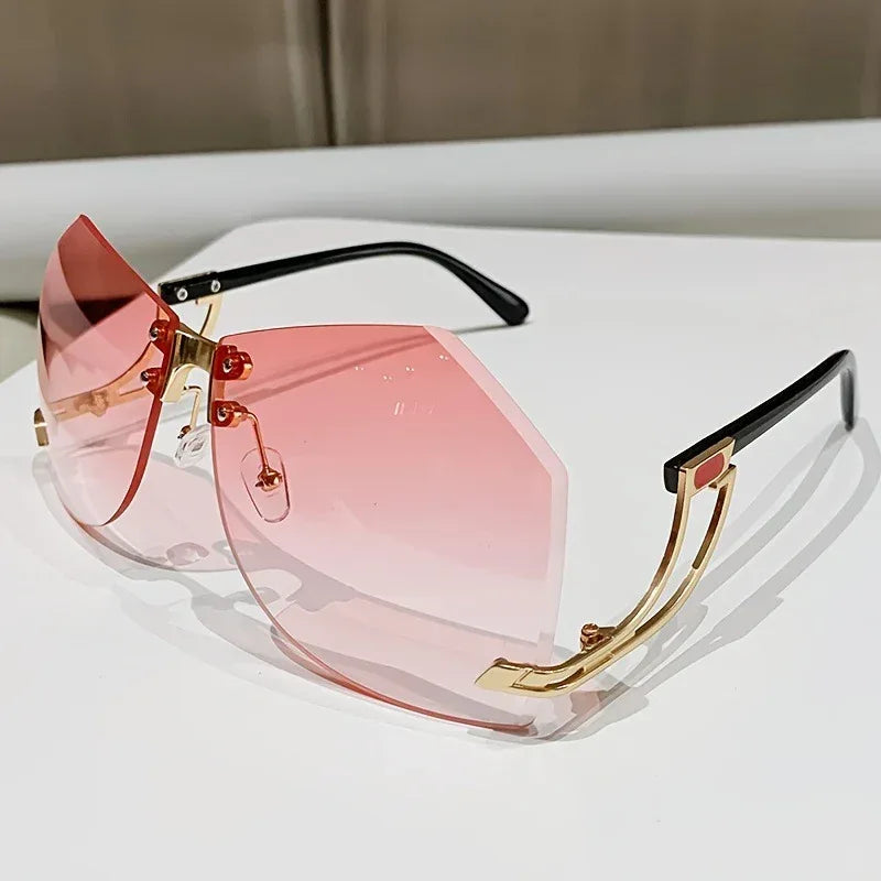 Rimless Sunglasses - Viexta
