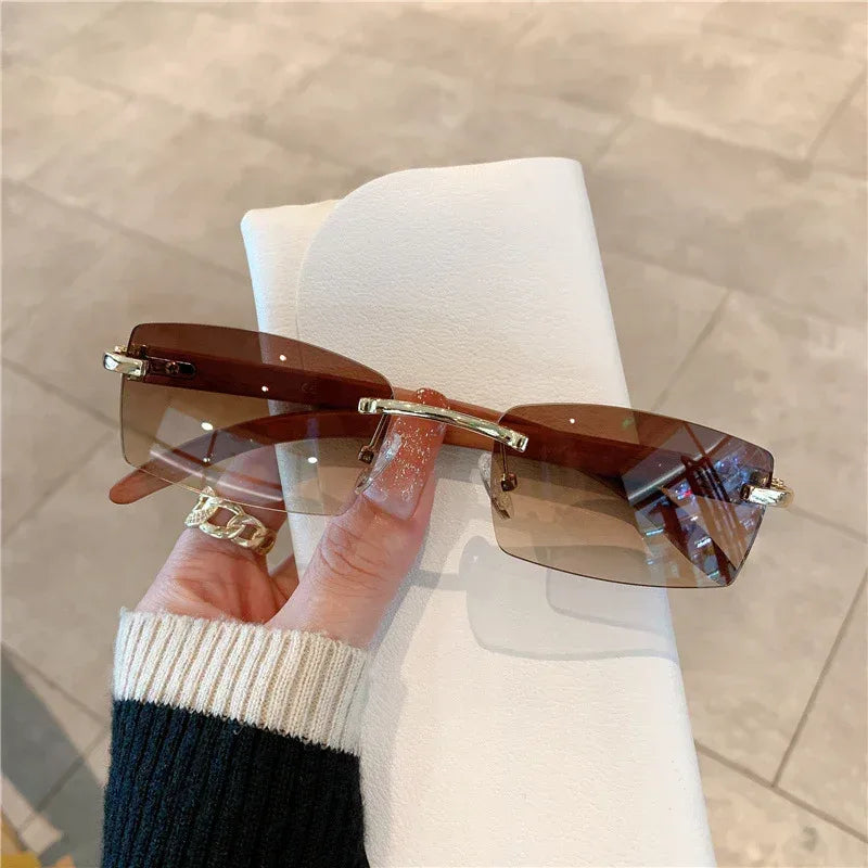 Wood Grain Sunglasses - Viexta