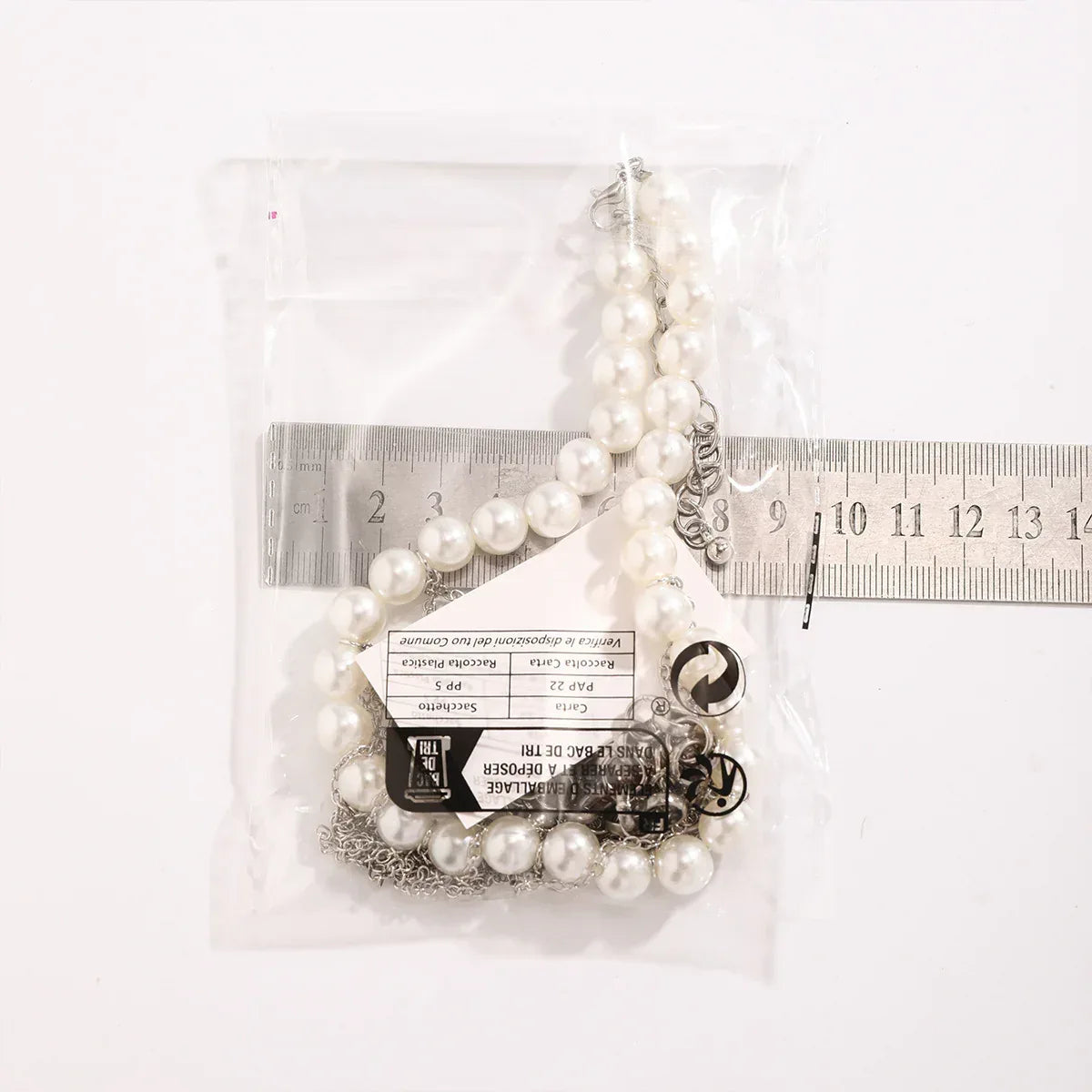 pearl-tassel-double-layer-retro-necklace - Viexta