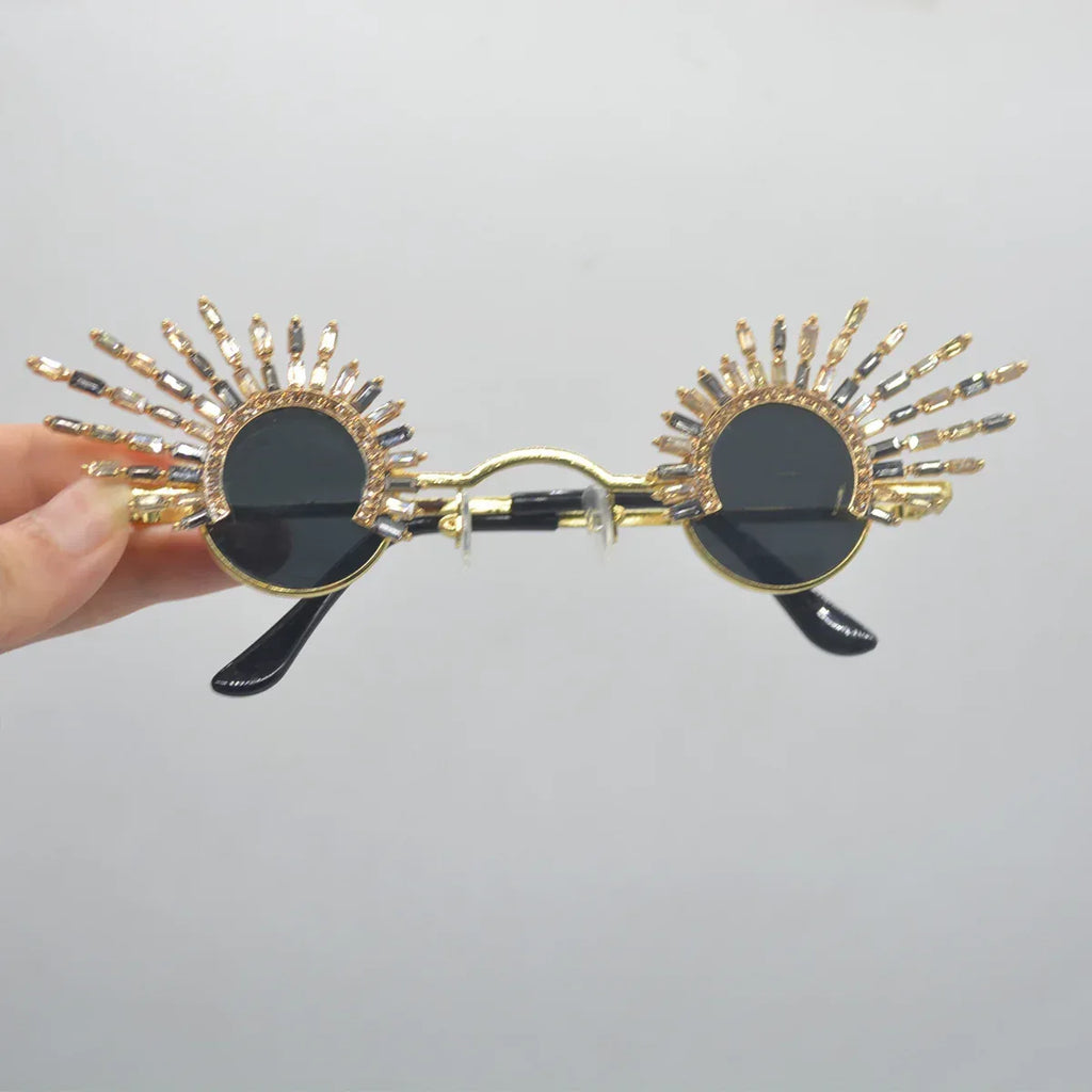 retro-design-irregular-tassel-sunglasses - Viexta