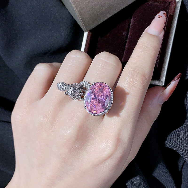 Gao Ding Colored Gems Ring