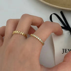Women's Open-end Zircon Ring - Viexta