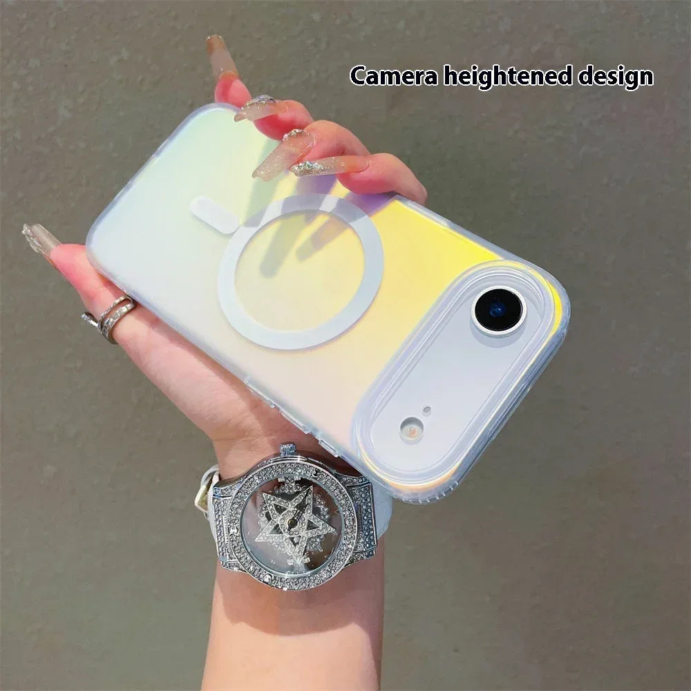 Laser Gradient Frosted iPhone Case - Viexta