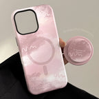 Magnetic iPhone Case With A Pink-brown - Viexta