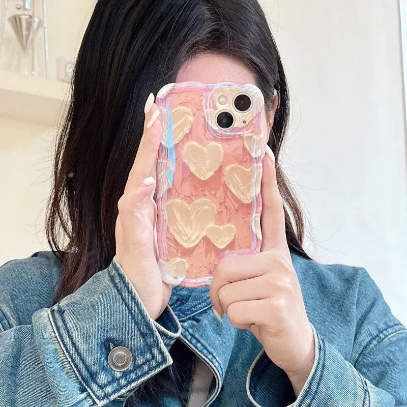 Advanced Oil Painting Love iPhone Case - Viexta