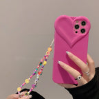 Rose Red Love Wristband iPhone Case - Viexta