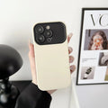 Simple Contrast Color Business Large Window iPhone Case - Viexta