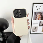 Simple Contrast Color Business Large Window iPhone Case - Viexta