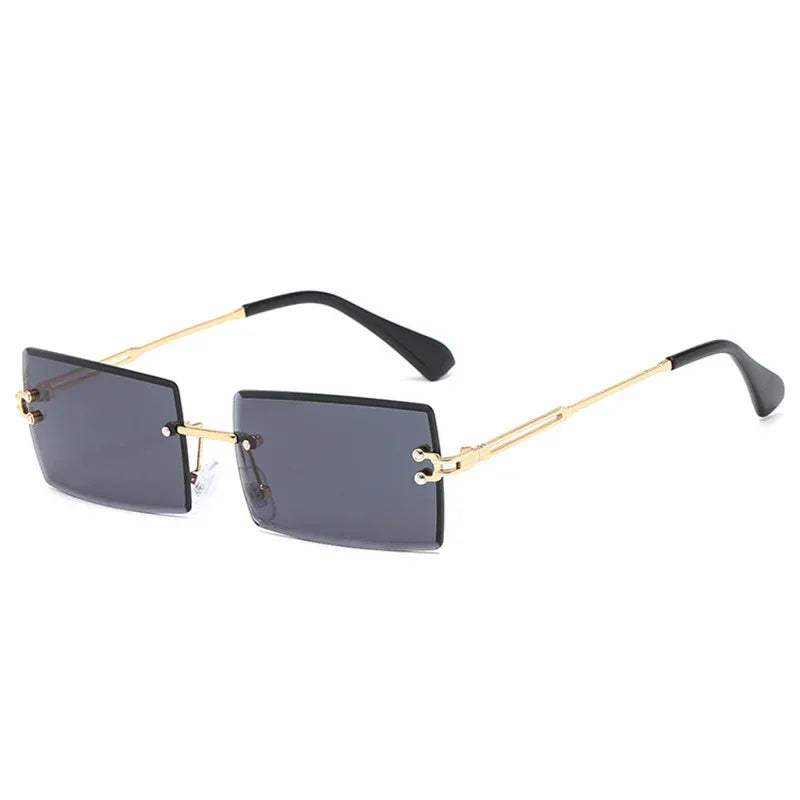 Frameless Cut Edge Sunglasses - Viexta