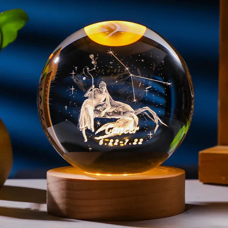 3D Constellation Crystal Ball - Viexta