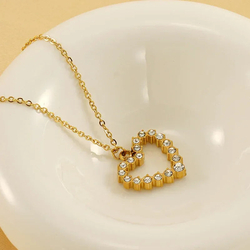 Titanium Steel Love Necklace - Viexta