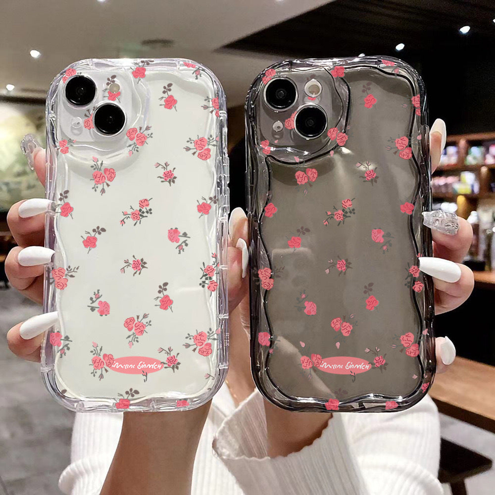 Rose Red Floral iPhone Case