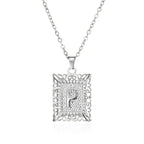 stainless-steel-initial-necklace - Viexta