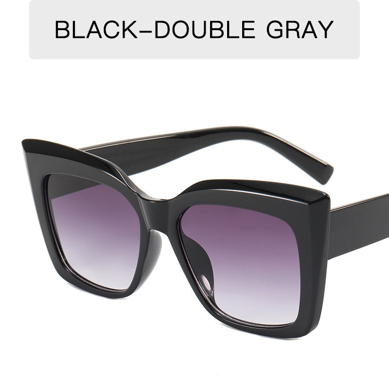Women's Fashion Large Frame Cat Eye Sunglasses