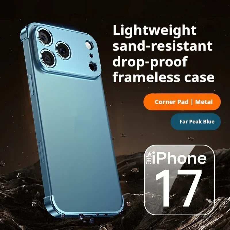 Metal Four-corner Pad iPhone Case - Viexta