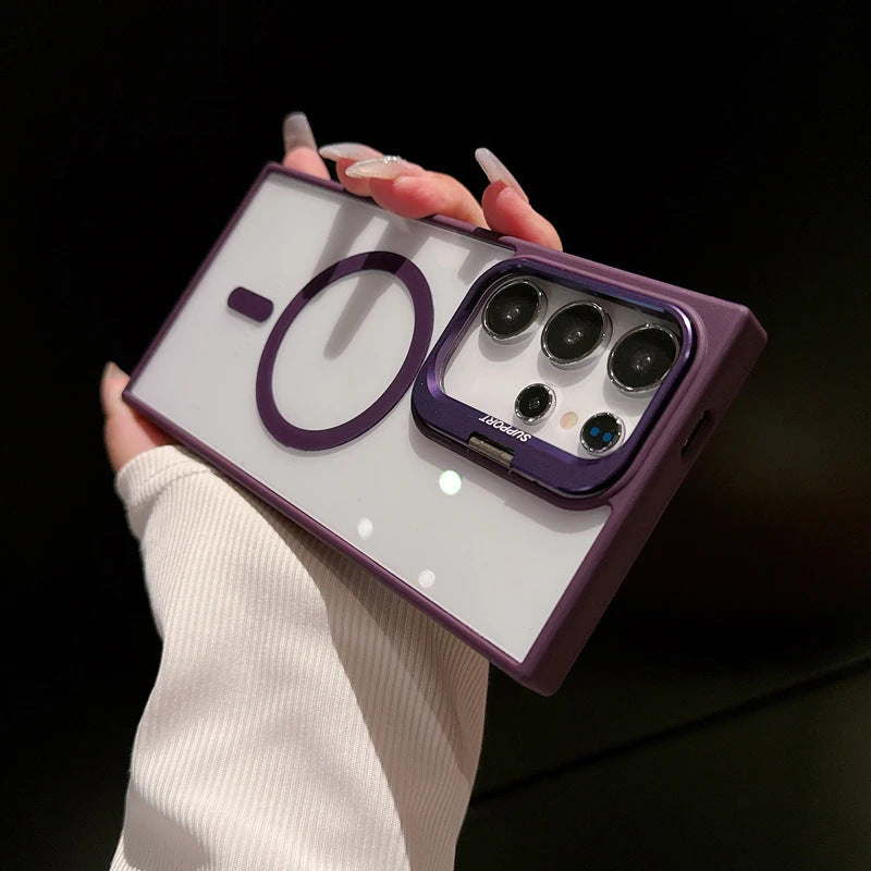 magnetic-lens-frame-metal-bracket-iphone-case