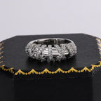 Colored Thread Twisted Inlaid Zircon Ring - Viexta