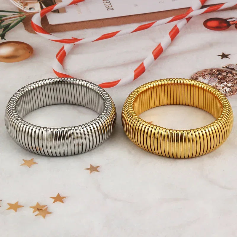 American Titanium Steel Elastic Bracelet - Viexta