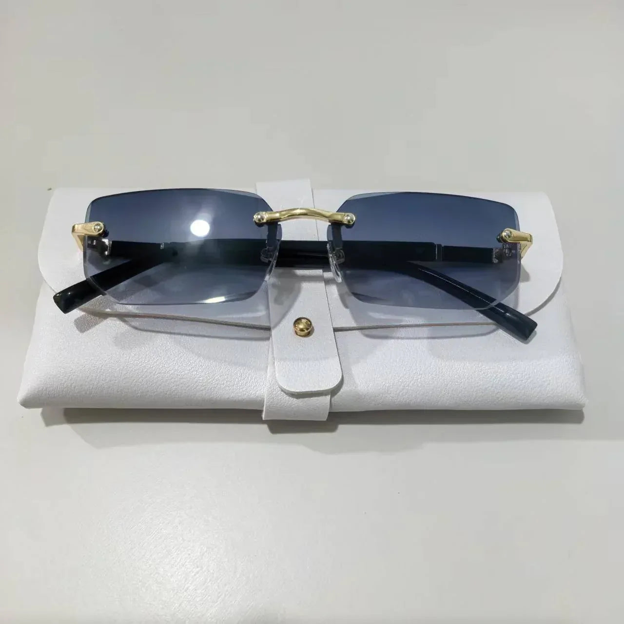 Men's New Frameless Fashion Sunglasses - Viexta