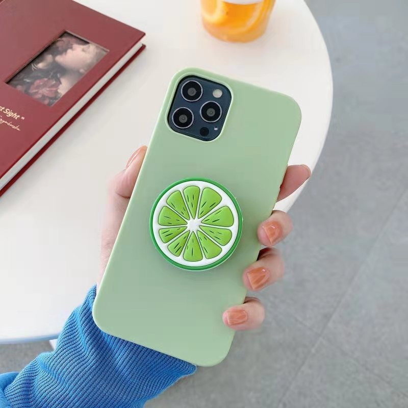 Cute Fruit Holder iPhone Case