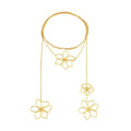 Retro Personalized Flower Necklace - Viexta