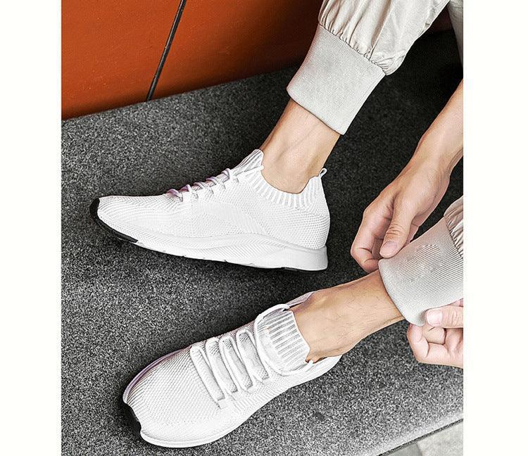 Breathable Casual Hidden Heel Sneaker - Viexta
