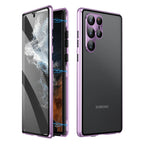 S24Ultra Peep-proof Magnetic Mirror Phone Case - Viexta