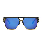 Retro Colorful Reflective Sunglasses