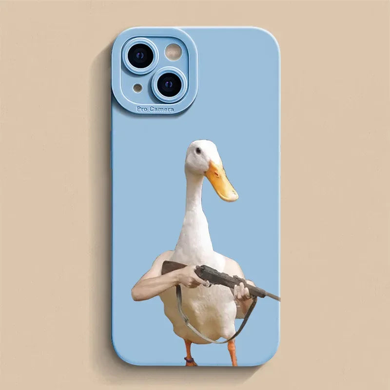 Anti-fall Funny Duck iPhone Case - Viexta
