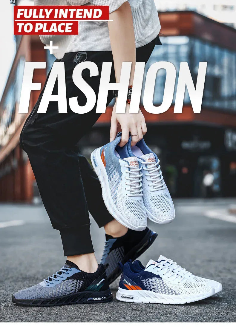 Breathable Mesh Running Sneaker - Viexta