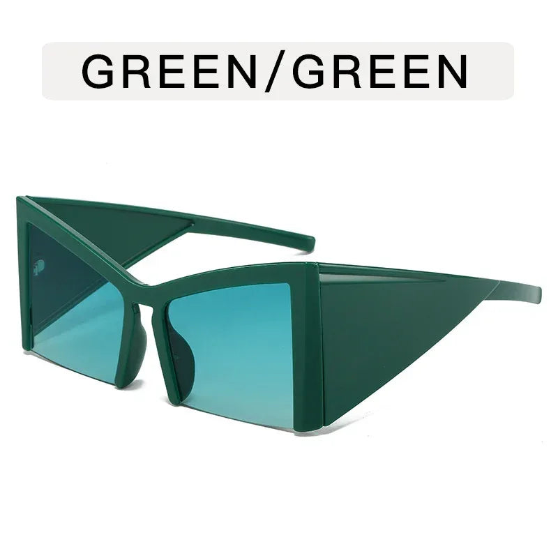 Y2g Half-frame Niche Sunglasses - Viexta