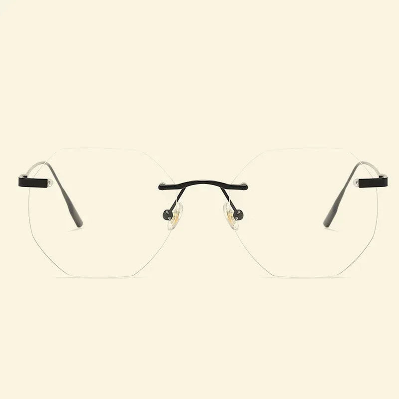 frameless-spectacle-frame-gold - Viexta