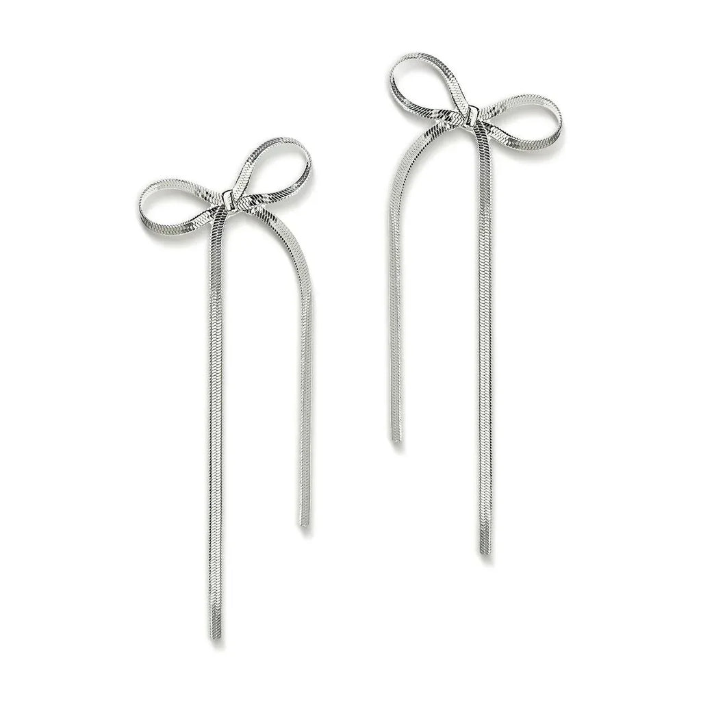 18k-bow-womens-earrings - Viexta