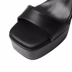 Women's Square Toe Chunky Heel