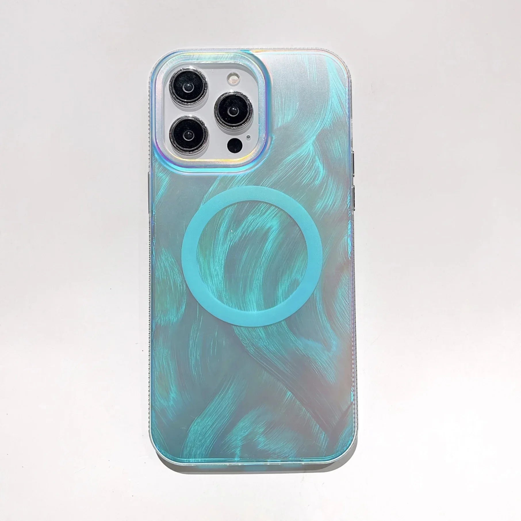 Laser Feather Yarn iPhone Case - Viexta