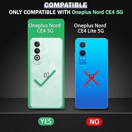 Hybrid Shockproof Tough Armor Back Cover Case for OnePlus Nord CE 4 5G - Viexta
