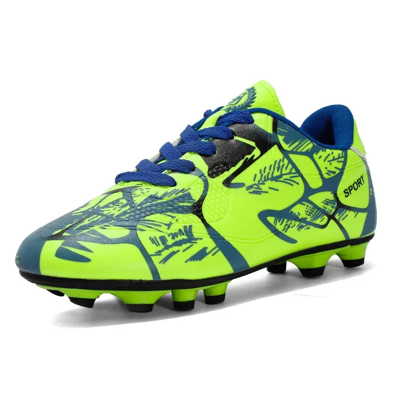 Soccer Shoes Low-top Leather Surface Sneakers - Viexta