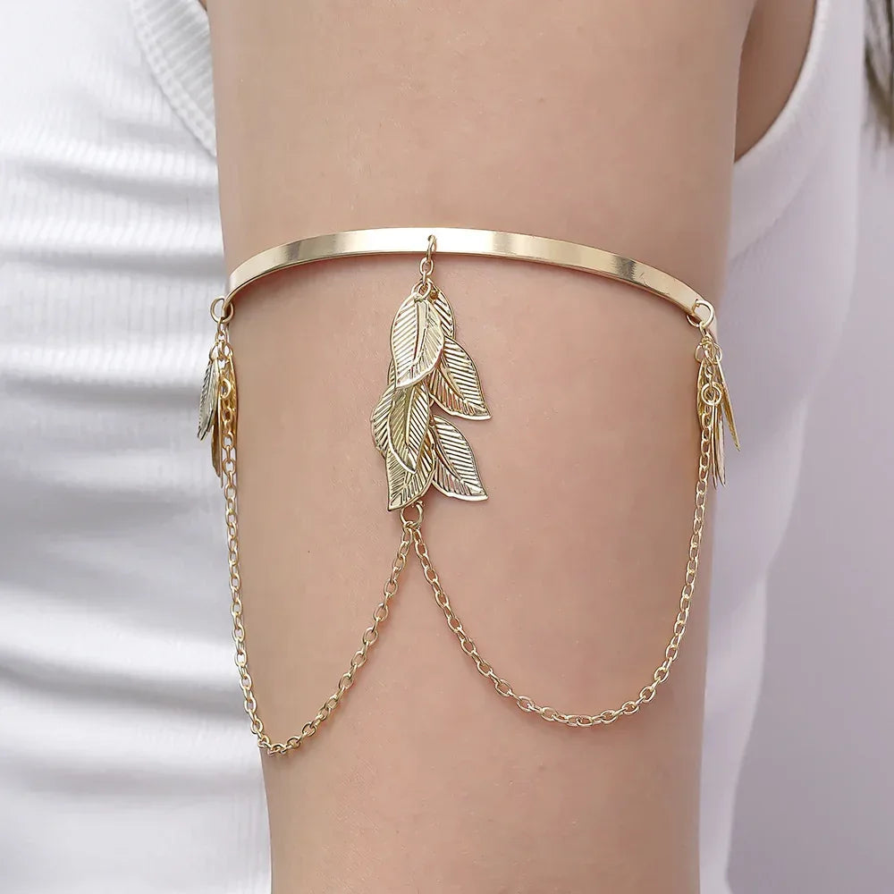Handcrafted Gold-plated Geometric Cuff Bracelets - Viexta