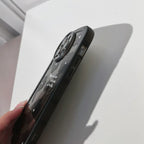 Advanced Black Flower Silicone iPhone Case - Viexta